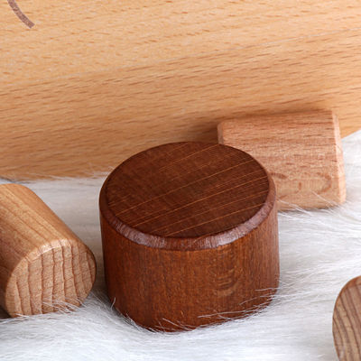 Mond-Balancen-Bausteine des Montessori der Kinder hölzerne