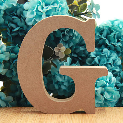 Ungiftiges stehendes 3.94in hölzernes Buchstabe-Alphabet für Hochzeit