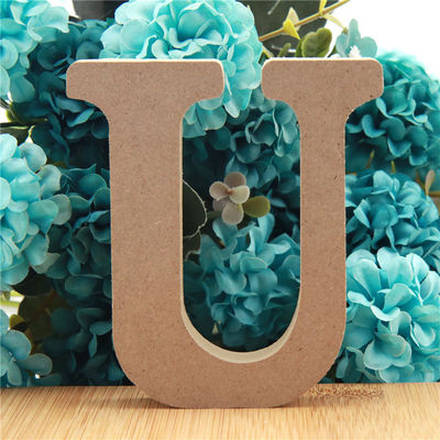 Ungiftiges stehendes 3.94in hölzernes Buchstabe-Alphabet für Hochzeit