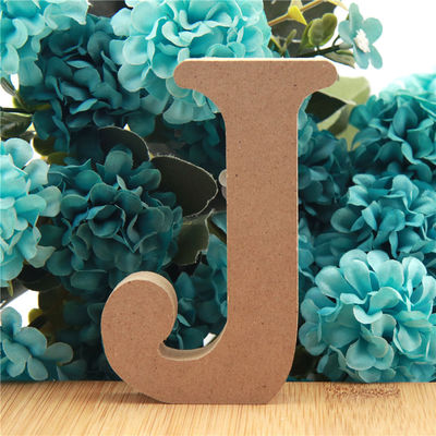 Ungiftiges stehendes 3.94in hölzernes Buchstabe-Alphabet für Hochzeit