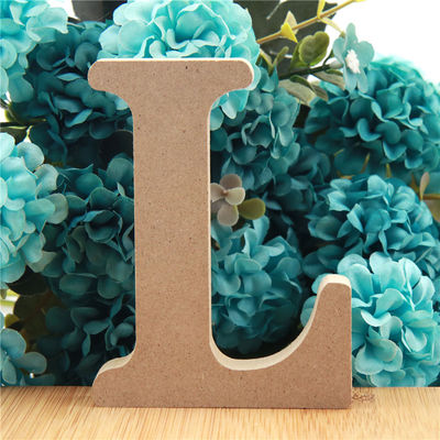 Ungiftiges stehendes 3.94in hölzernes Buchstabe-Alphabet für Hochzeit