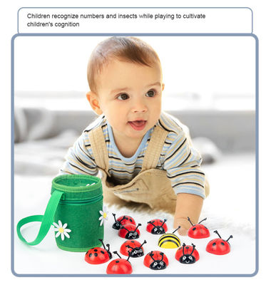 Ungiftige hölzerne mathematische Spielwaren Montessori für Kleinkinder