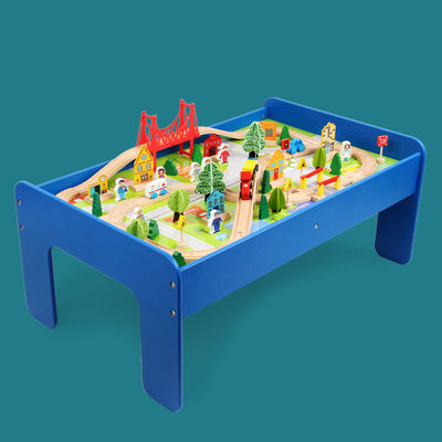 Erbauer Wooden Board Game Mini Woodens 88pcs City Road