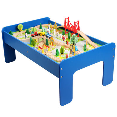 Erbauer Wooden Board Game Mini Woodens 88pcs City Road