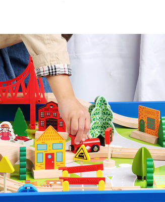 Erbauer Wooden Board Game Mini Woodens 88pcs City Road