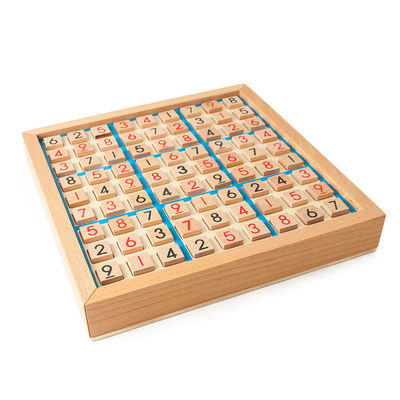 Ungiftige hölzerne Sudoku-Spiele für intellektuelle Entwicklung