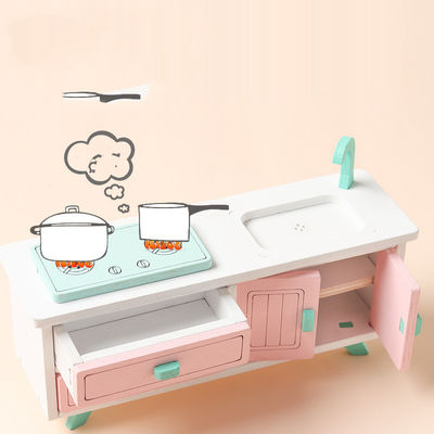 Mini Montessori Wooden Girls Bedroom-Spielwaren ohne Grat