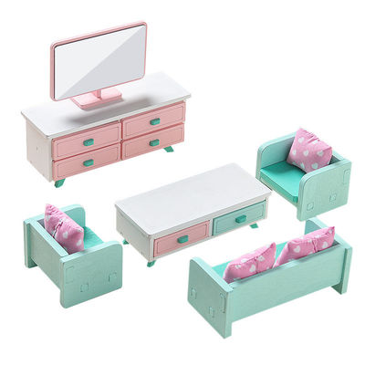 Mini Montessori Wooden Girls Bedroom-Spielwaren ohne Grat