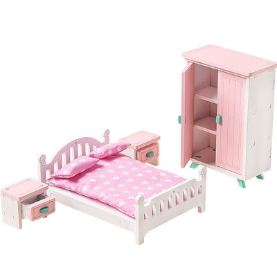 Mini Montessori Wooden Girls Bedroom-Spielwaren ohne Grat