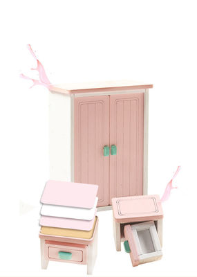 Mini Montessori Wooden Girls Bedroom-Spielwaren ohne Grat