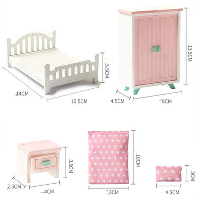 Mini Montessori Wooden Girls Bedroom-Spielwaren ohne Grat