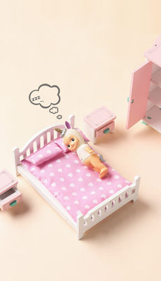 Mini Montessori Wooden Girls Bedroom-Spielwaren ohne Grat