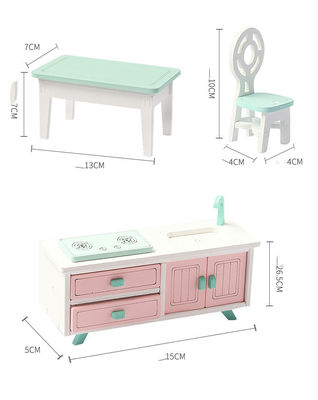 Mini Montessori Wooden Girls Bedroom-Spielwaren ohne Grat