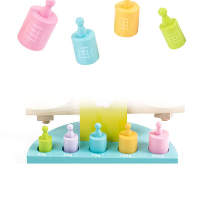 Geschmacklose hölzerne Balancen-Skala Toy For Preschool Children