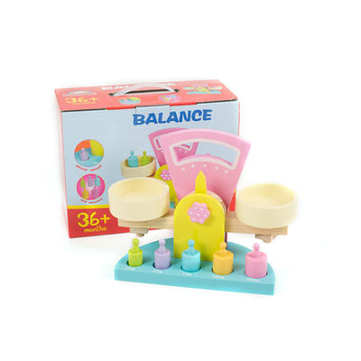 Geschmacklose hölzerne Balancen-Skala Toy For Preschool Children