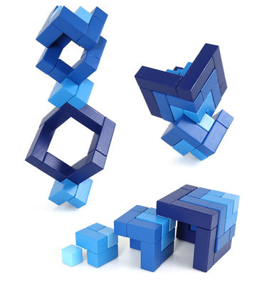 Der Holzklotz-Puzzlespiel-Spielwaren ODM-Kinder Früherziehung zusammengebaute