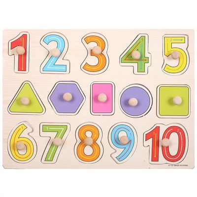 Hölzernes Puzzle der Handreichweite-3D Montessori für Säuglingsausbildung
