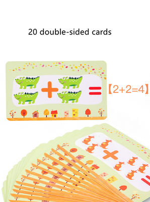 Kindermathematik-Aufklärungs-hölzernes Puzzle-Spielzeug
