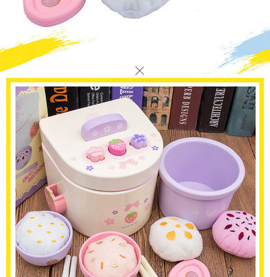 Hölzerner Reis-Kocher Toy For Kids Early Education