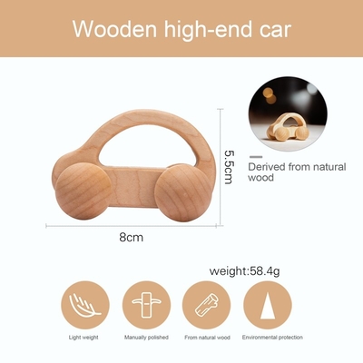 des Baby9/style Baustein Toy Maple Car Mahogany Classic-Auto-schwarze Walnuss-Geschenk Toy Beech Wood Car Educational Montess