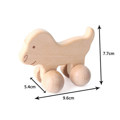 des Baby9/style Baustein Toy Maple Car Mahogany Classic-Auto-schwarze Walnuss-Geschenk Toy Beech Wood Car Educational Montess