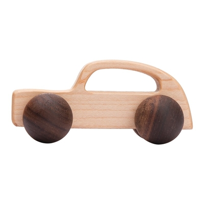 des Baby9/style Baustein Toy Maple Car Mahogany Classic-Auto-schwarze Walnuss-Geschenk Toy Beech Wood Car Educational Montess
