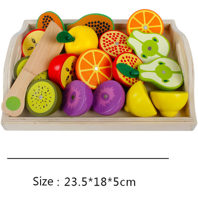 Simulations-Küche täuschen Toy Wooden Montessori Educational For-Kinder vor