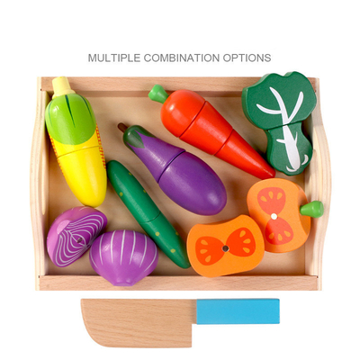 Simulations-Küche täuschen Toy Wooden Montessori Educational For-Kinder vor