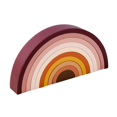 Balancen-Spiel-pädagogisches Spielzeug Montessori-Regenbogen-Baustein-Baby-hölzernes Toy Safes ungiftiges DIY kreatives stapelndes