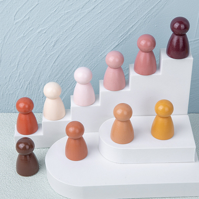 Balancen-Spiel-pädagogisches Spielzeug Montessori-Regenbogen-Baustein-Baby-hölzernes Toy Safes ungiftiges DIY kreatives stapelndes