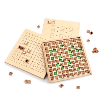 Montessori pädagogisch 	Hölzernes Mathe Toy For Preschool Counting Number