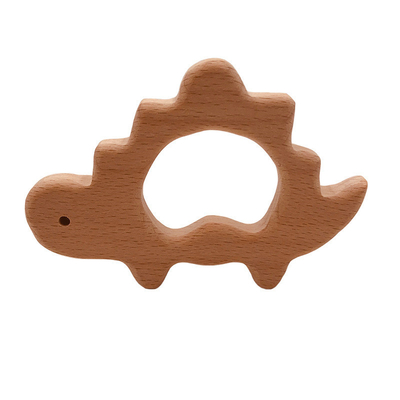 Baby hölzerne Teethers-Nahrungsmittelgrad-Tierschildkröten-Koala-Wal-Schildkröten-Form