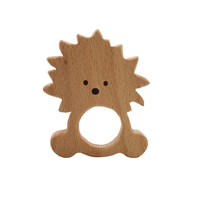Baby hölzerne Teethers-Nahrungsmittelgrad-Tierschildkröten-Koala-Wal-Schildkröten-Form