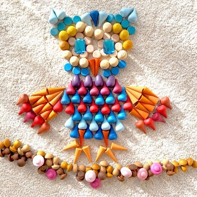 Hölzerner Regenbogen-lose Teile bunter Montessori für Vorschulbaby