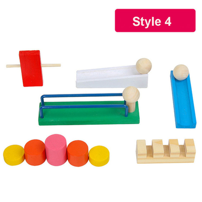 Hölzerne farbige Domino-Zusätze für Kinder