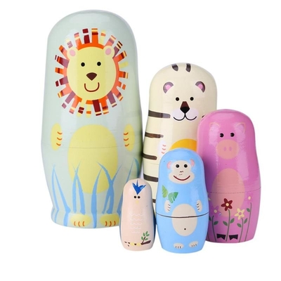 Handgemachte Kindergeschenke hölzerne russische Puppe Matryoshka