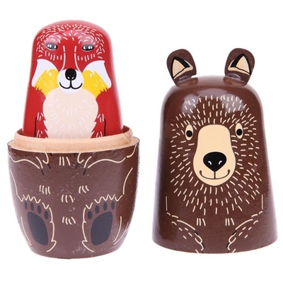 Handgemachte Kindergeschenke hölzerne russische Puppe Matryoshka