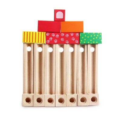 hölzerne Bausteine Toy Educational For Children Kid des Marmor-33Pcs