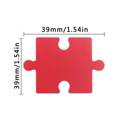 Kinderhölzerner kreativer zackiger Baustein 1Set DIY 3D pädagogisch