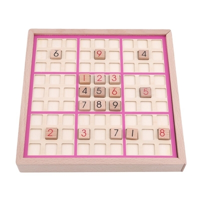 Kind-Sudoku-Schach-Buchen-internationale Kontrolleure, die Spieltisch falten