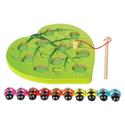 Kinderhölzernes magnetisches Spiel-Fischen Toy Game Educational