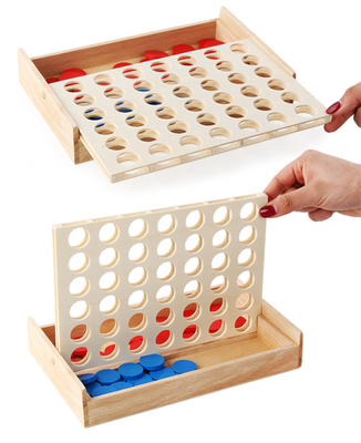 Pädagogische Kinder richten Reihen-Brett-Puzzlespiel Toy Wooden Foldable aus