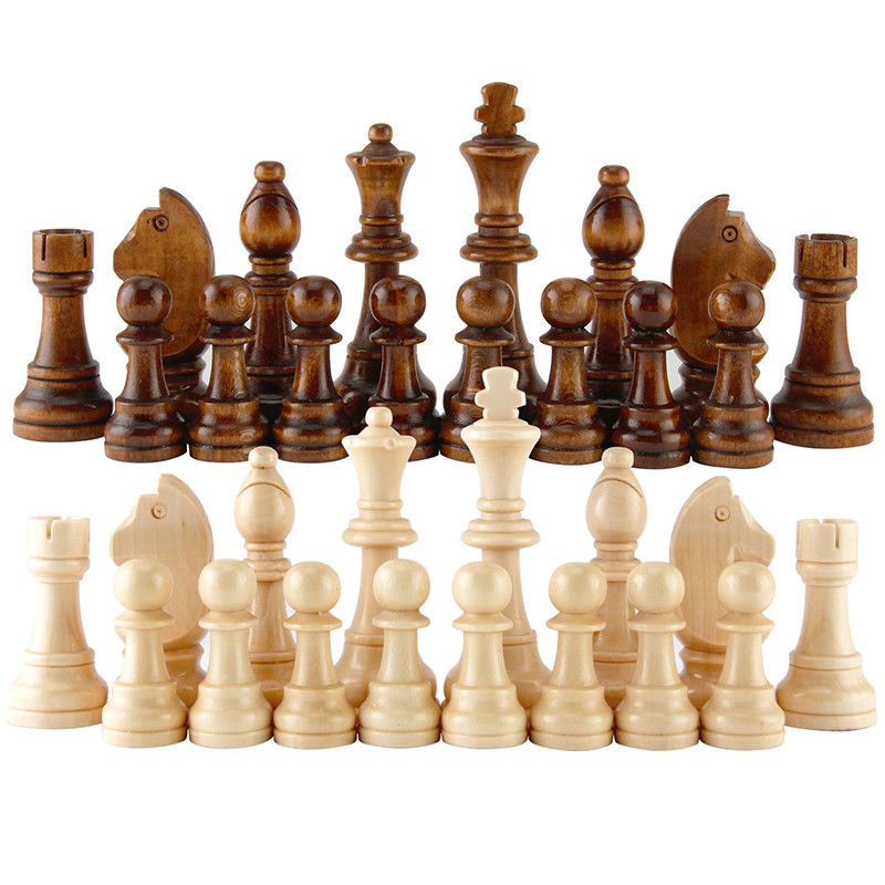 Weinlese-stellte hölzerner Schach-Brett-Kontrolleur der Kind70mm Unterhaltungs-Spiele ein