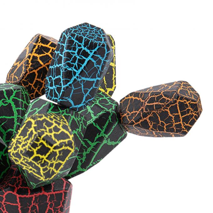 Spaß-balancierender Kaktus, der Toy Perception Toys für Vorschulkleinkinder stapelt