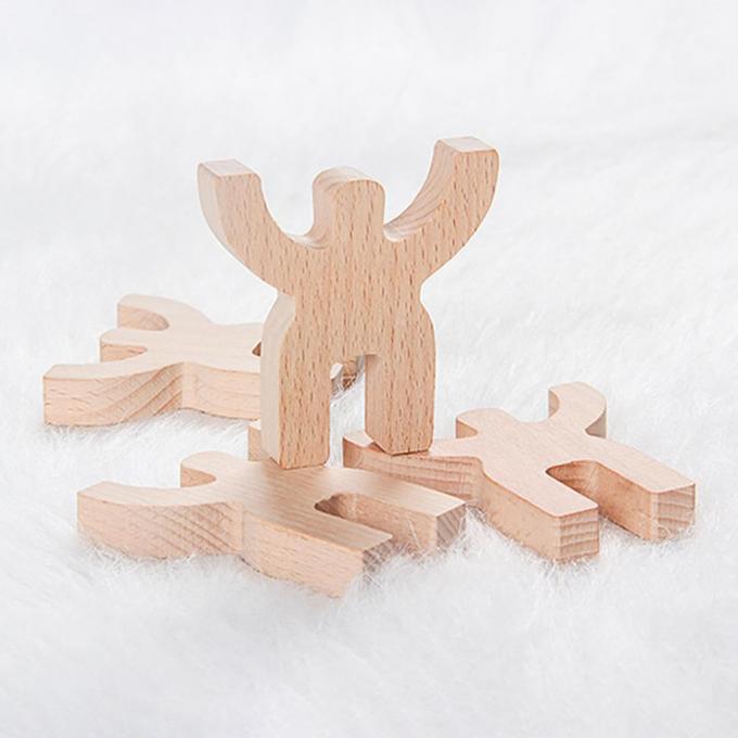 Gerundete hölzerne Form-Puzzlespiel-Spielwaren, zum der Logiks von zu verbessern